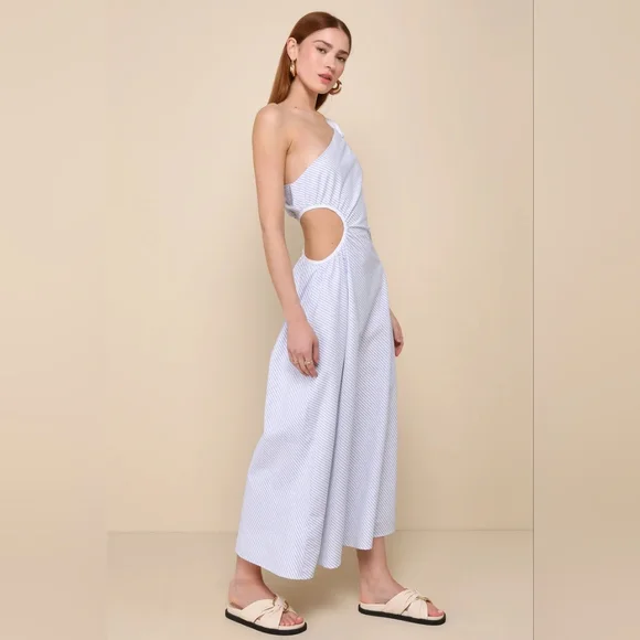 maxi dress blue floral Behold Maxi Dress | Boldly Blooming Cobalt